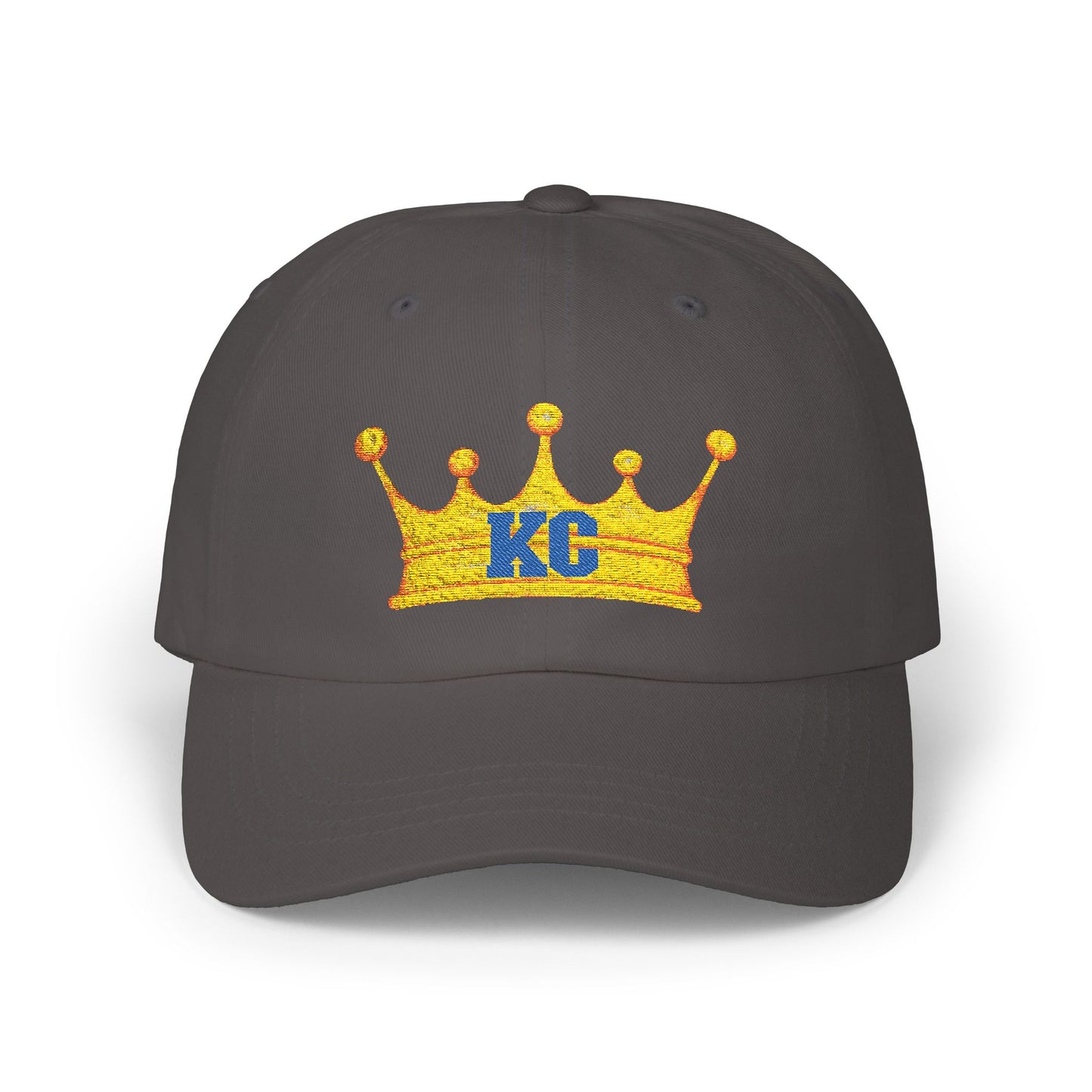 Kansas City Baseball Crown Letter Embroidered Dad Cap, Mother's Day Gift, Birthday Gift for Mom