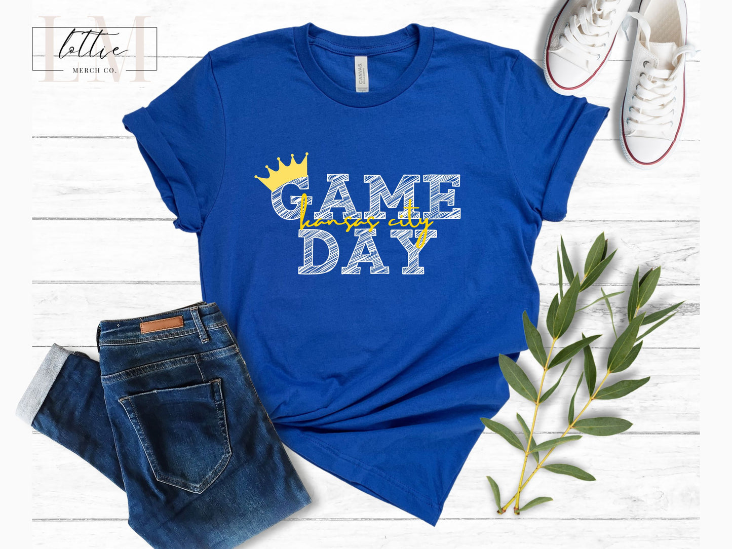 Game Day Kansas City Baseball Tee