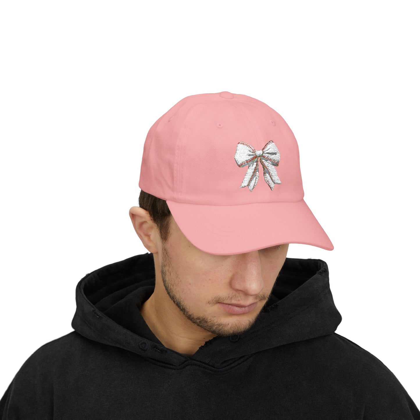 Baseball Bow Embroidered Kansas City Baseball Hat