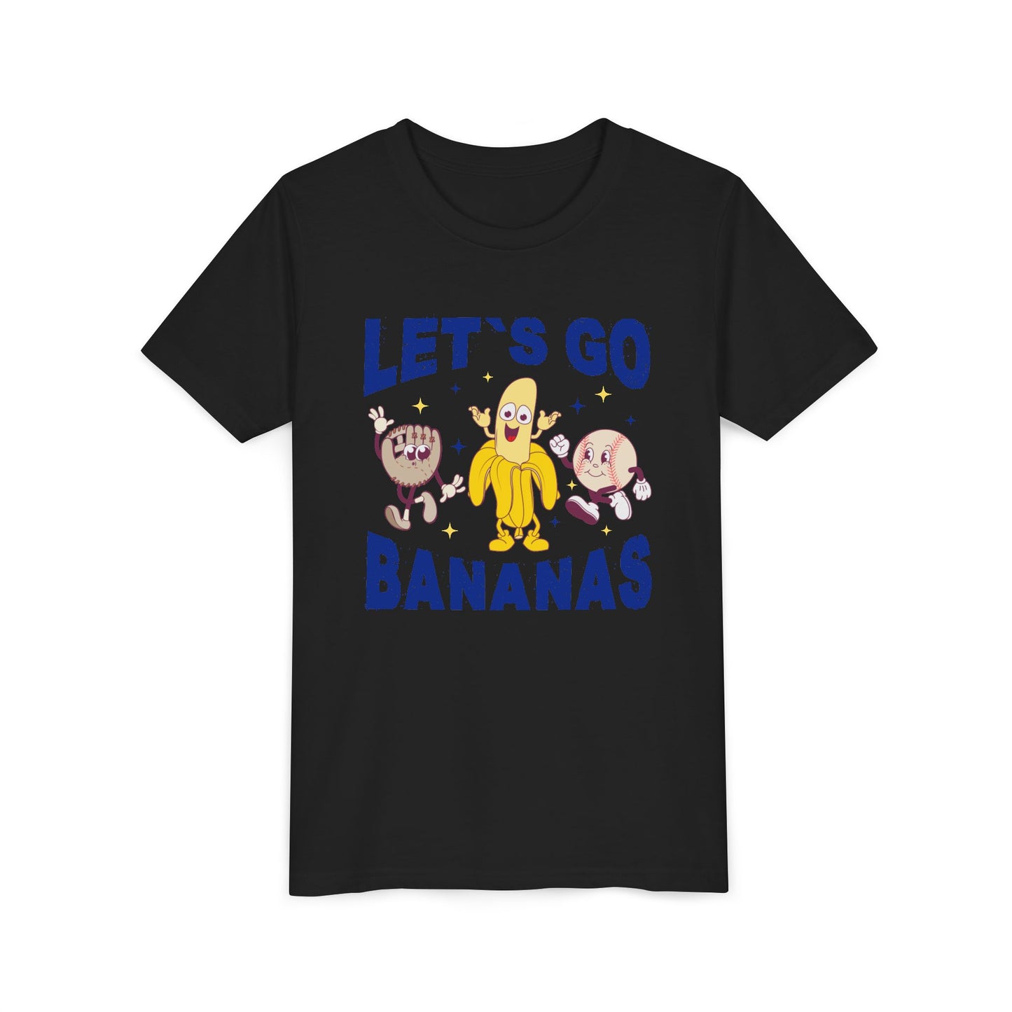 Kids Youth Let's Go Bananas Kansas City Baseball T-shirt