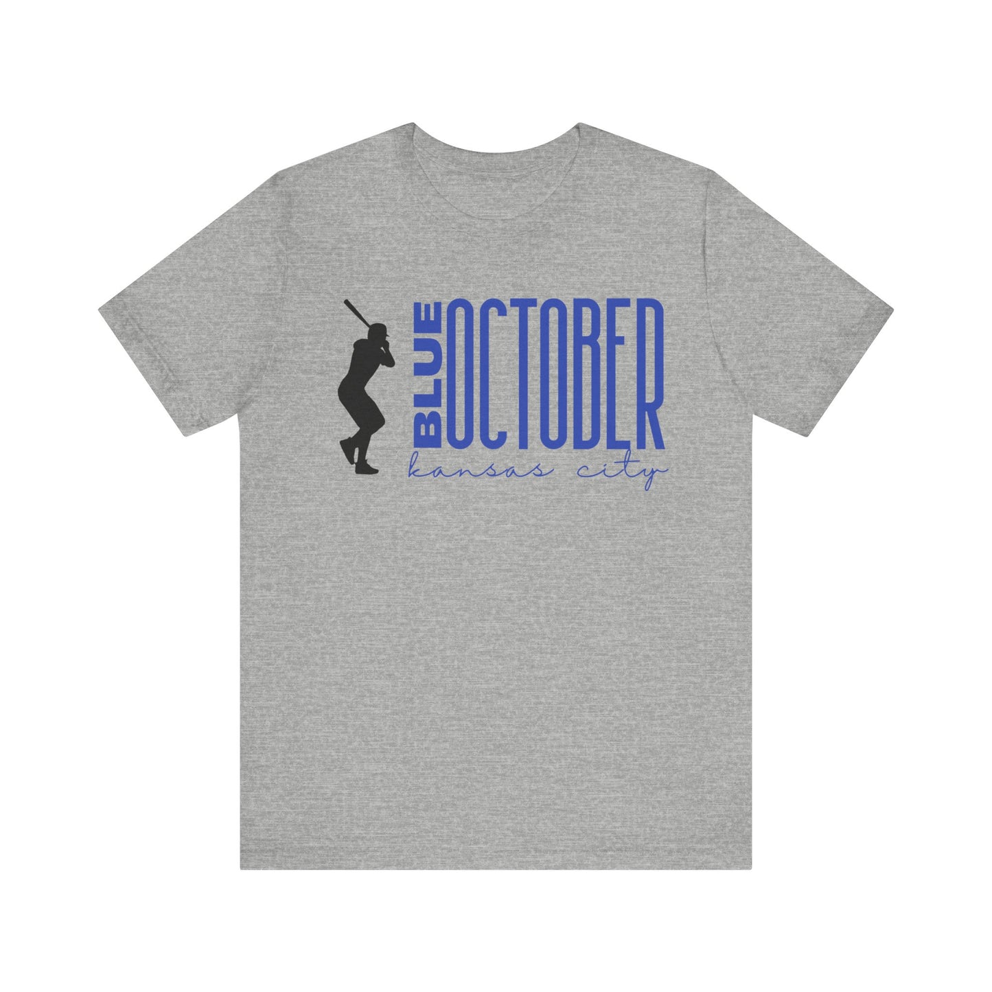 Kansas City Baseball Blue October Tee - Adult