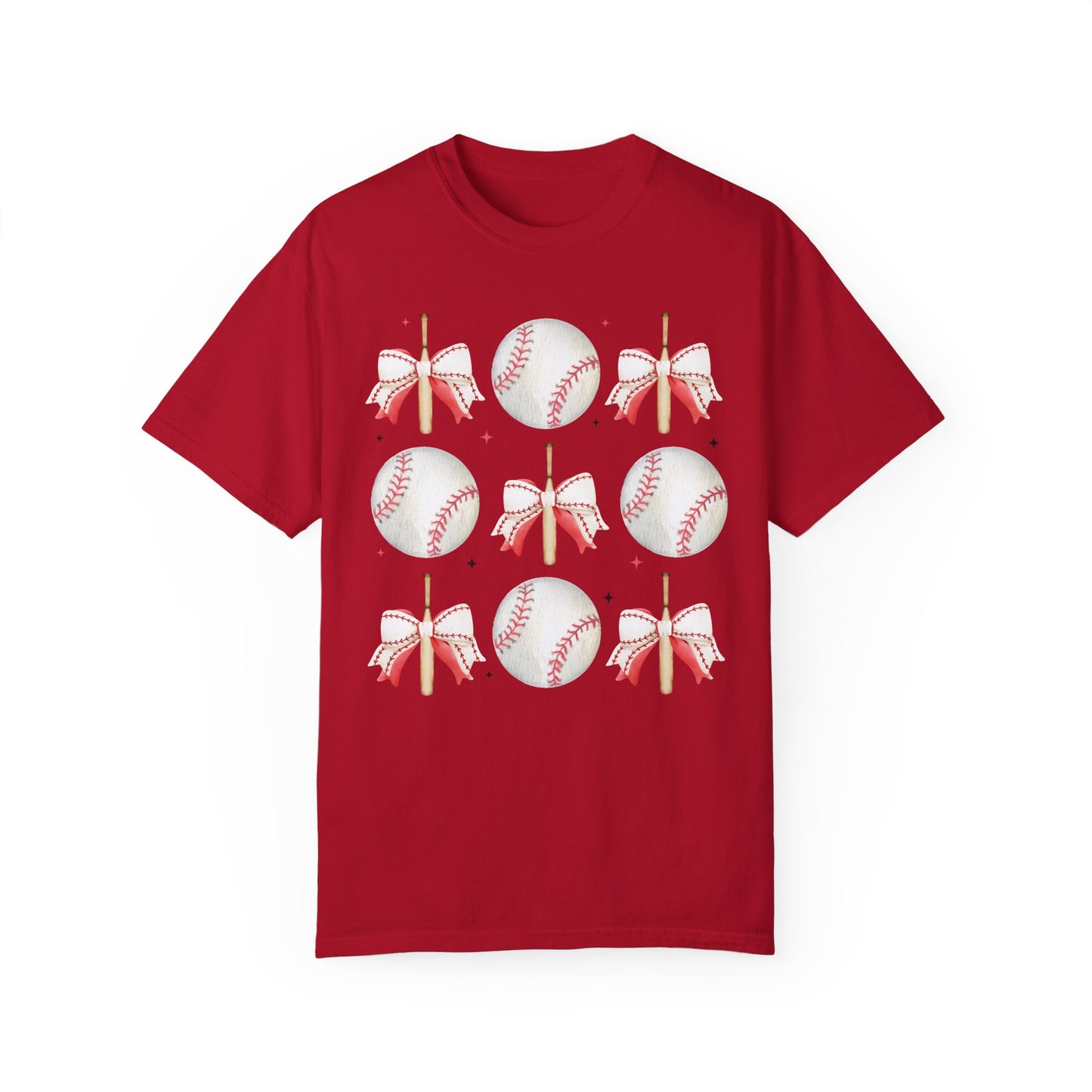 Coquette Baseball Grid T-Shirt