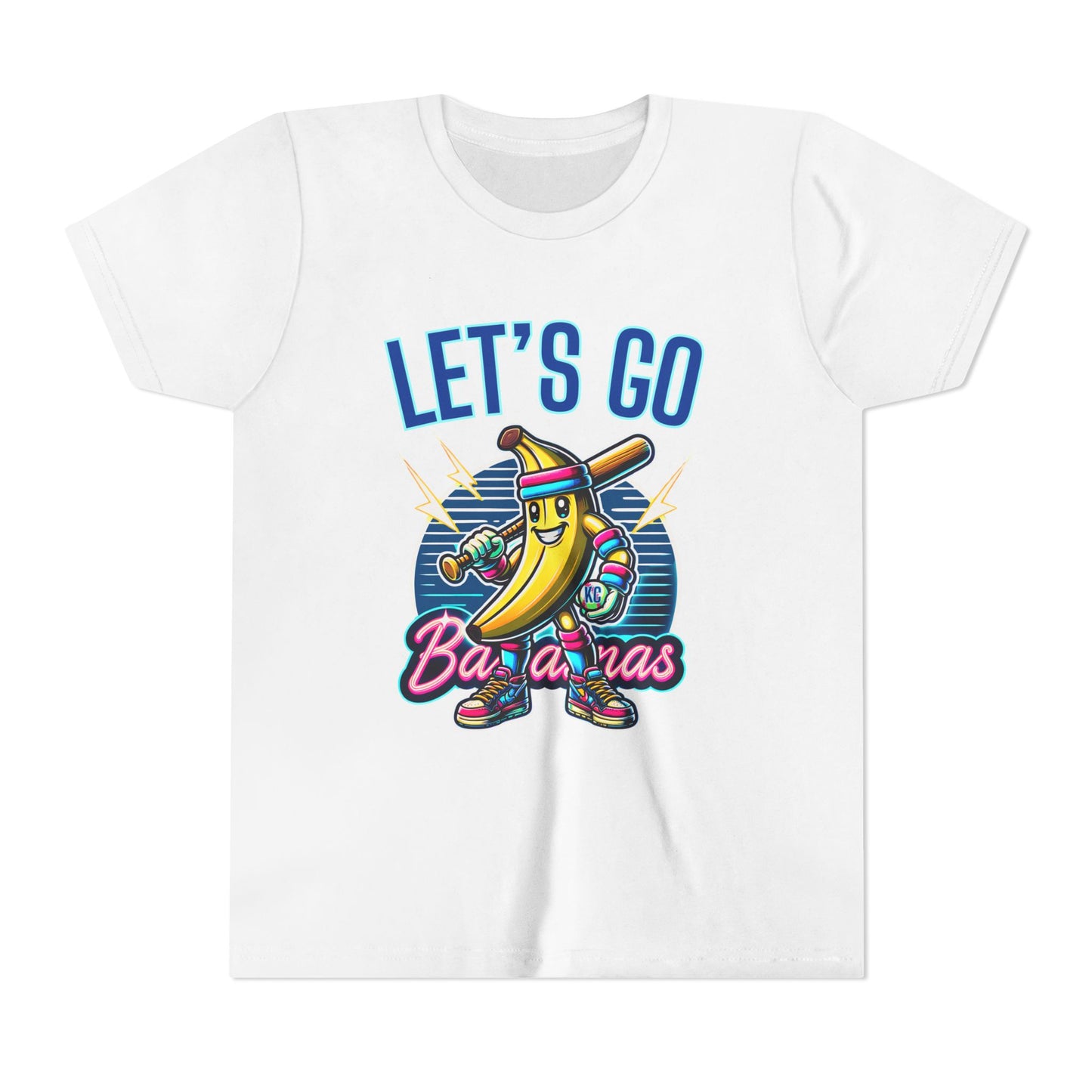 Youth Let's Go Bananas Kansas City Baseball Shirt