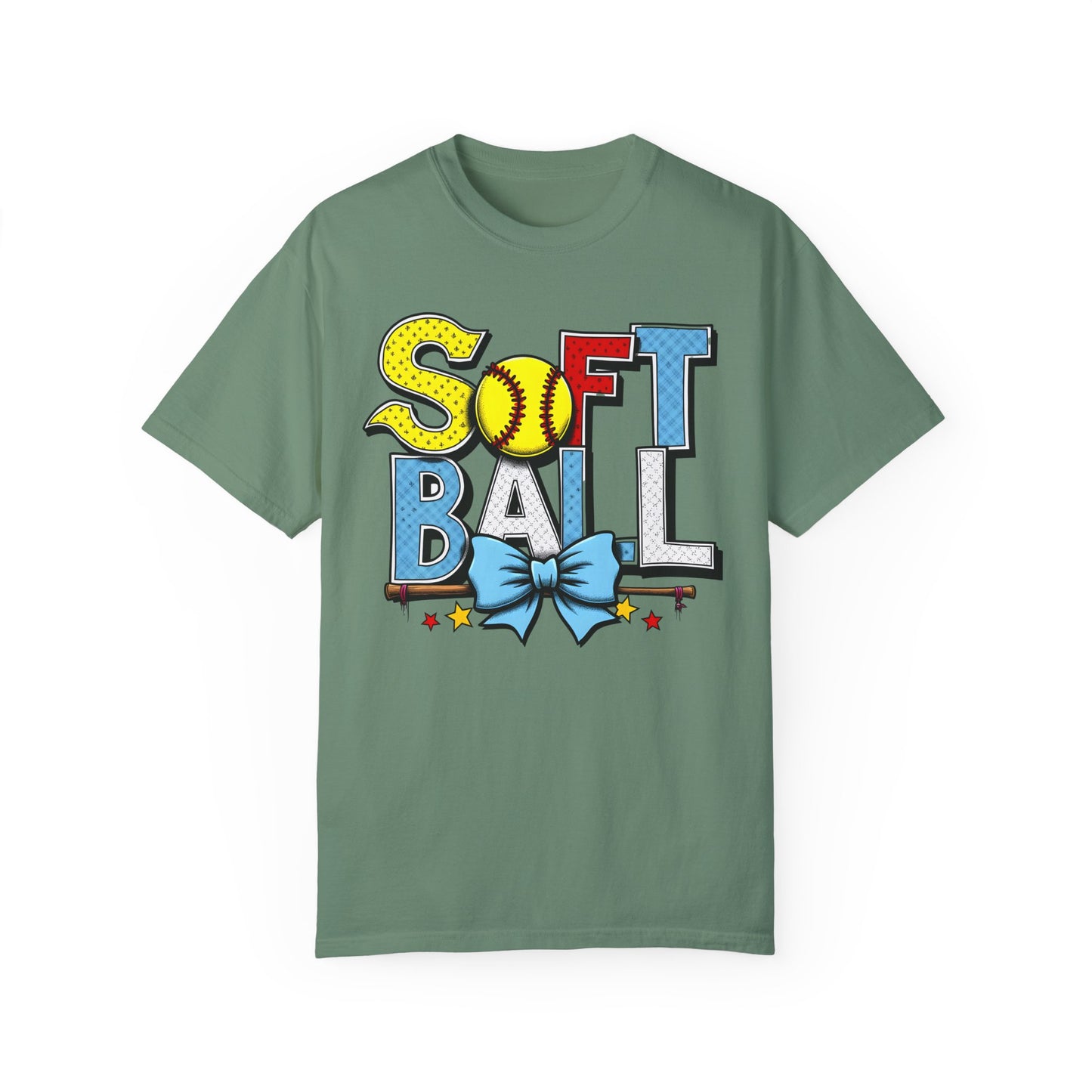 Softball Coquette Bow T-Shirt