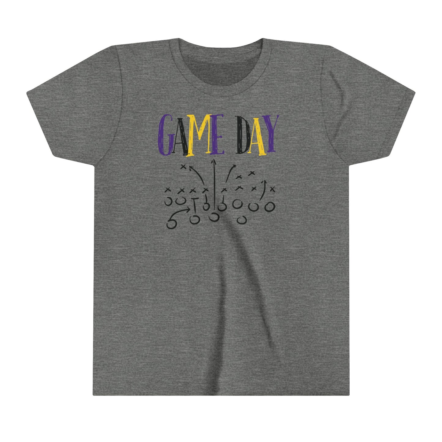 Football Game Day Plays Youth Shirt