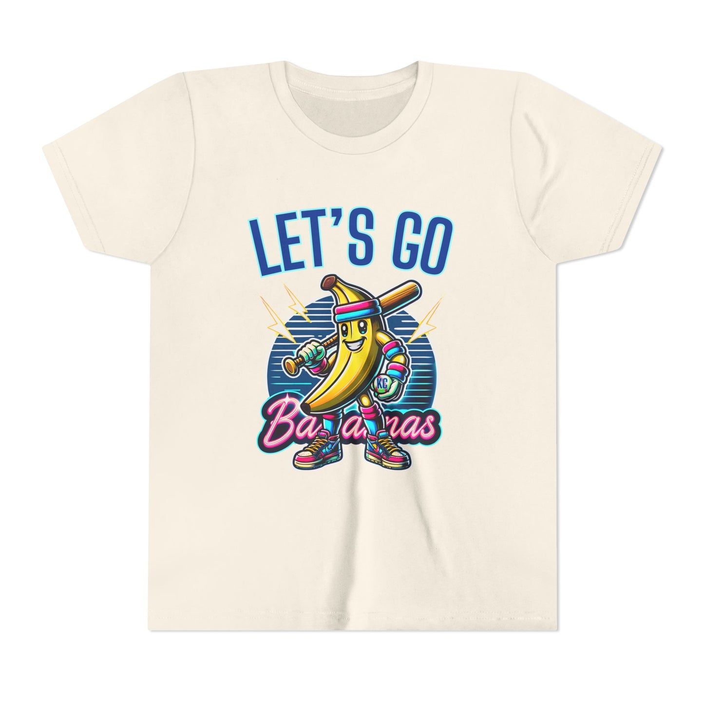Youth Let's Go Bananas Kansas City Baseball Shirt