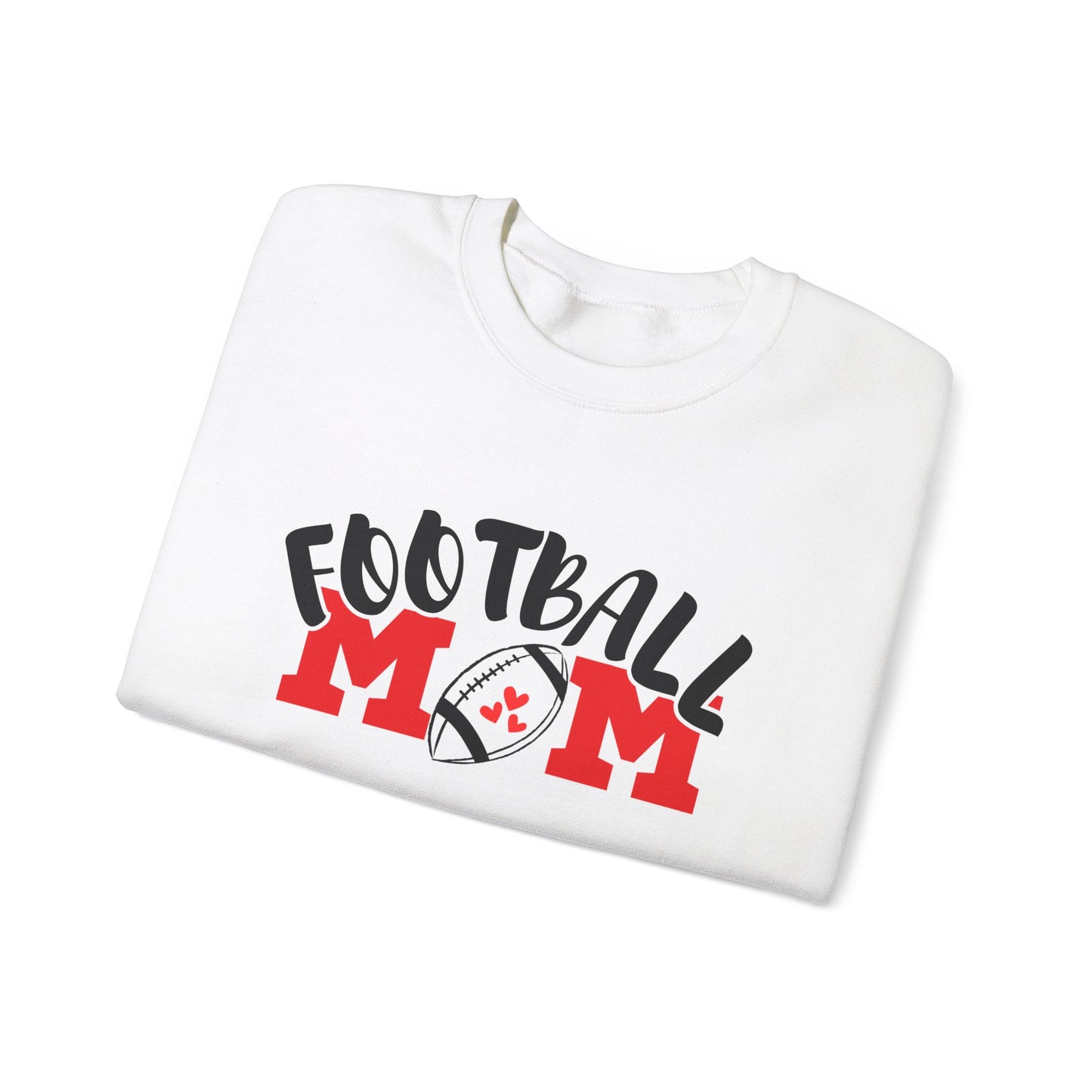 Personalized Football Mom Crewneck Sweatshirt