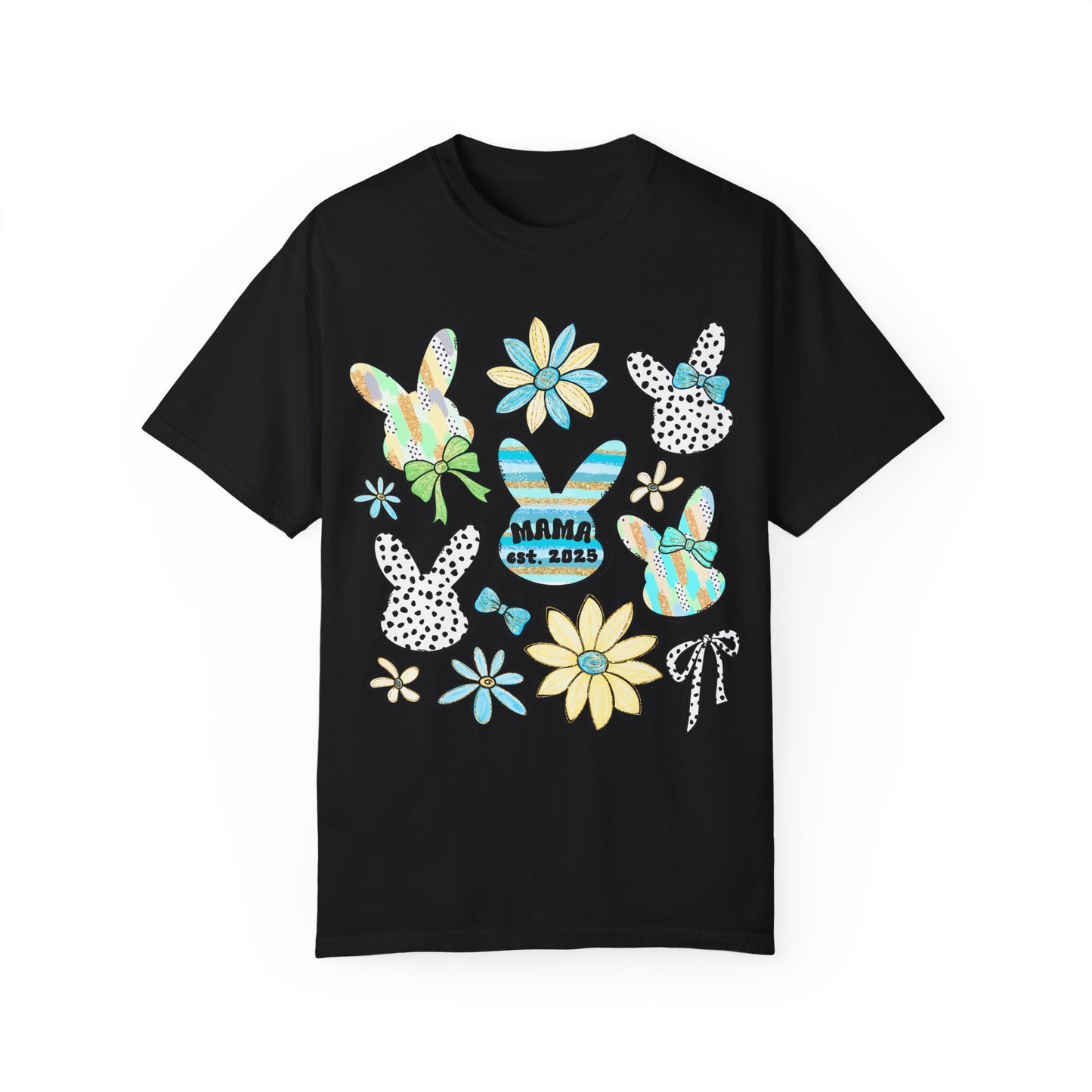 Mama Est 2025 Coquette Easter T-Shirt