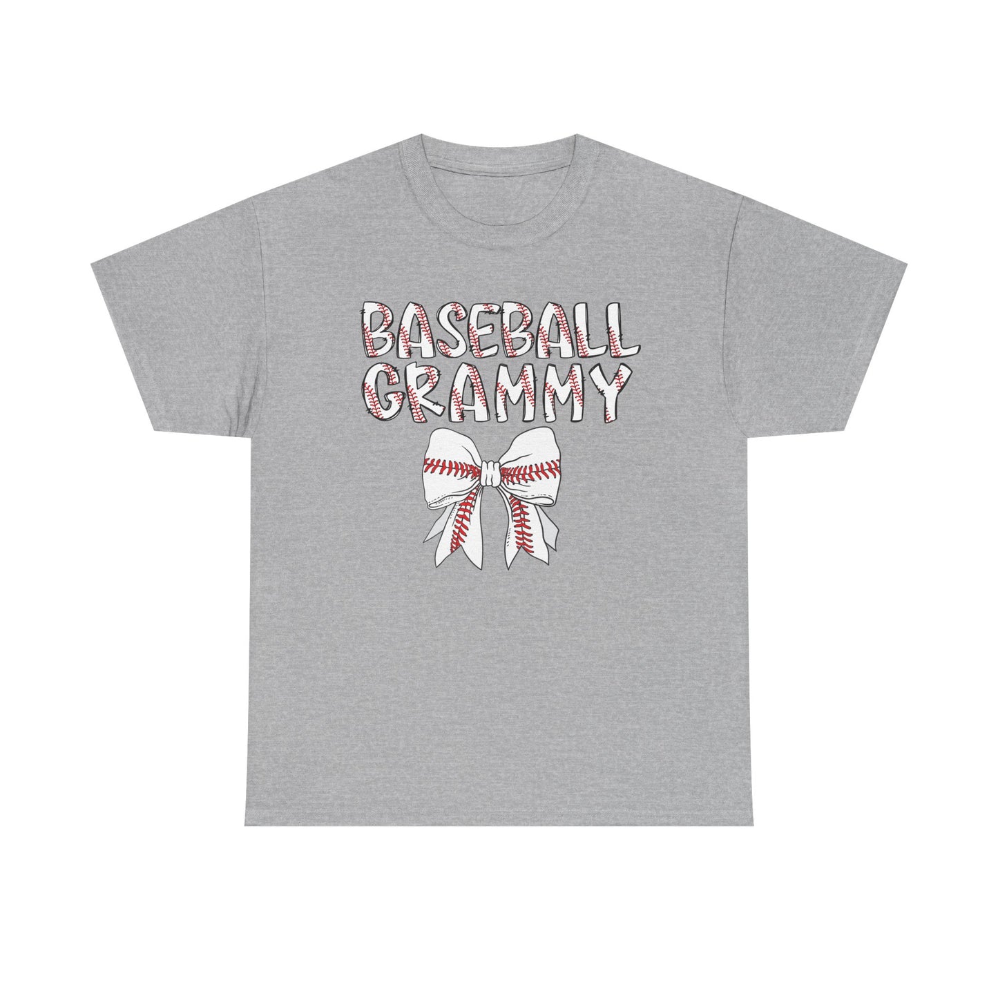 Baseball Grammy Coquette Bow T-Shirt