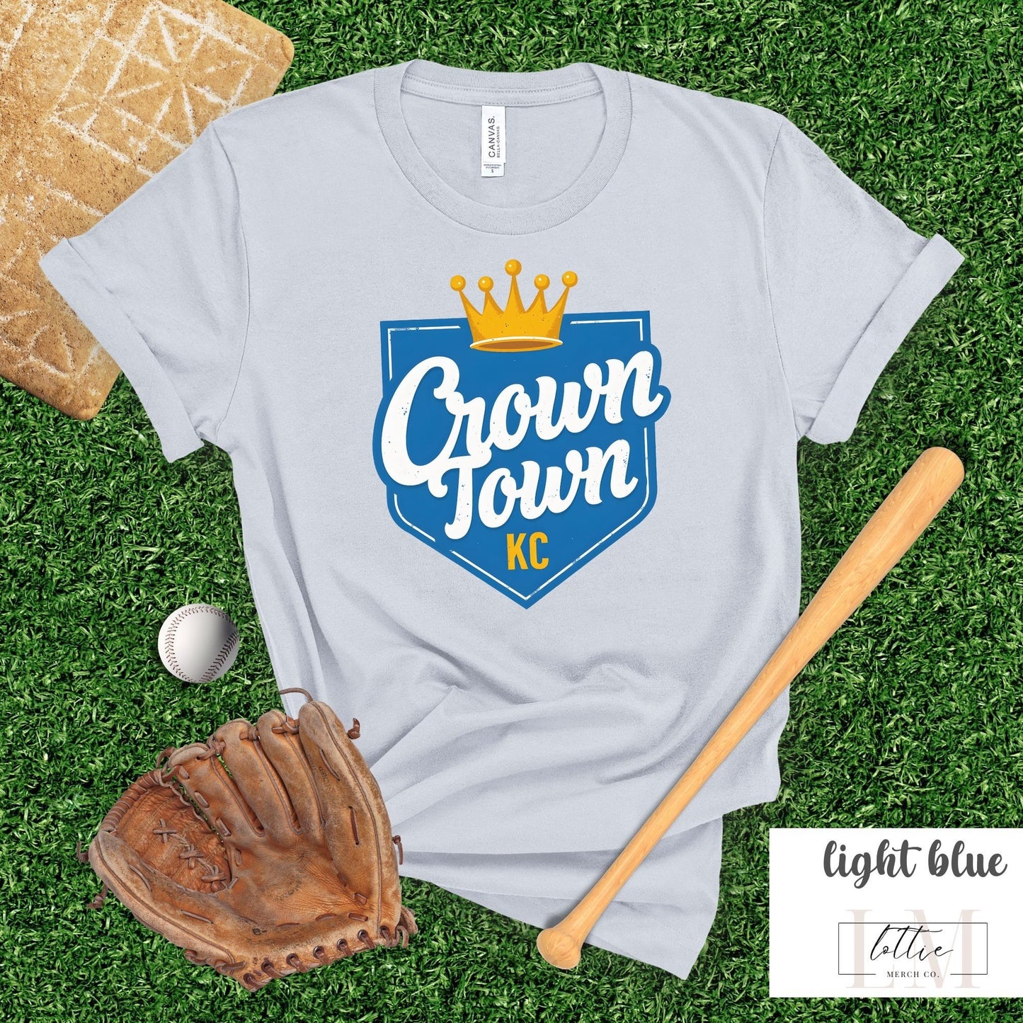 Kansas City Crown Town Baseball T-Shirt