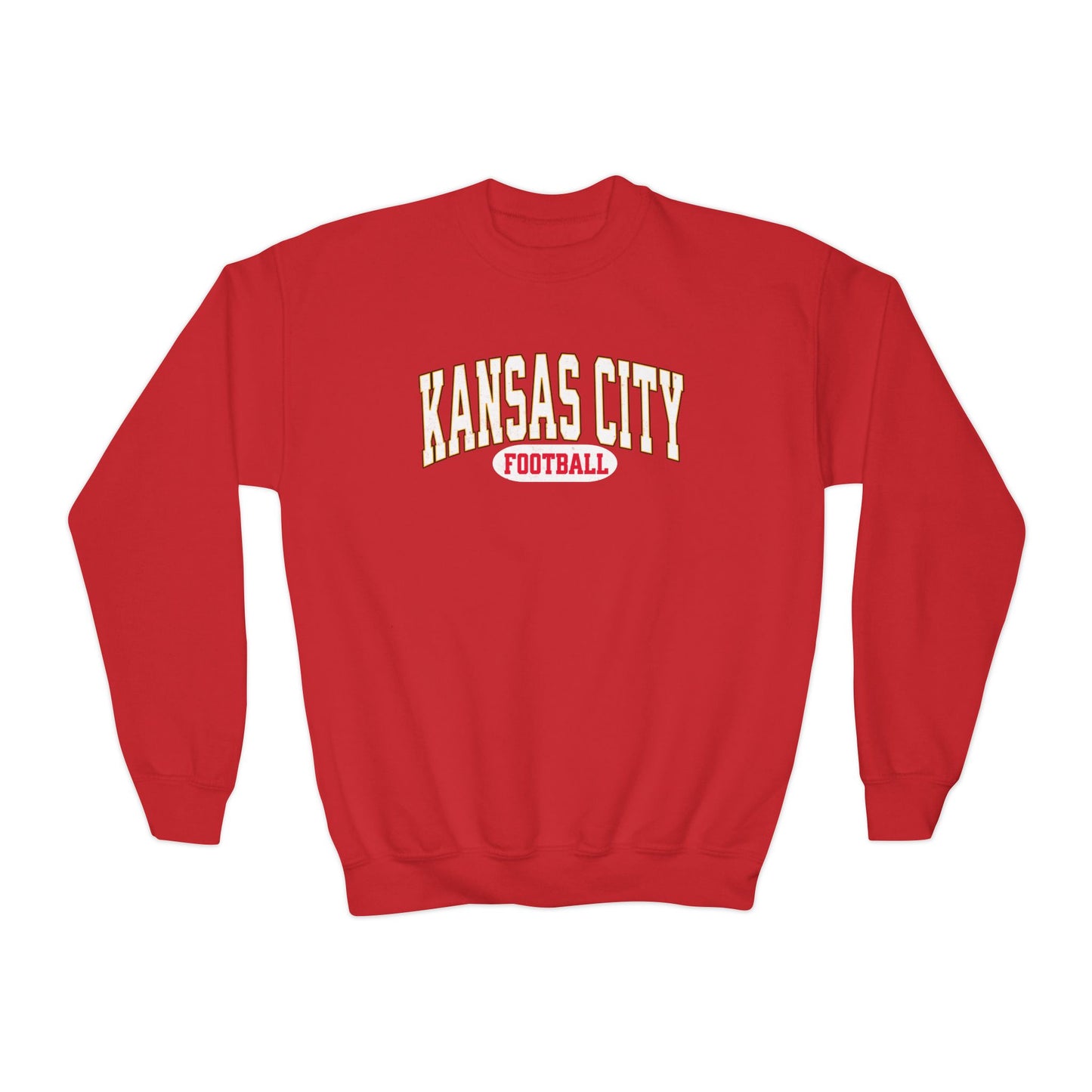 Youth Kansas City Football Sweatshirt