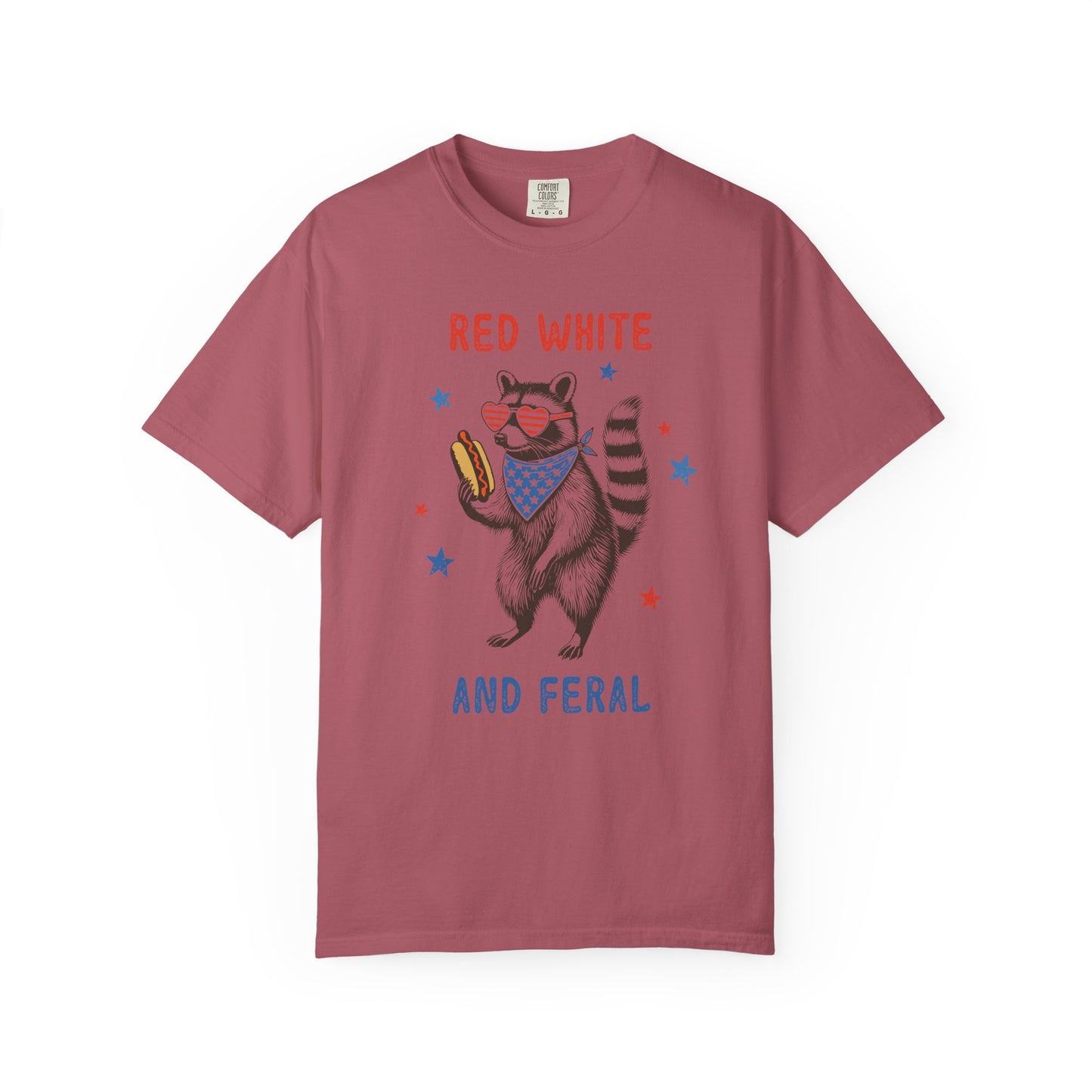 Red White And Feral T-Shirt