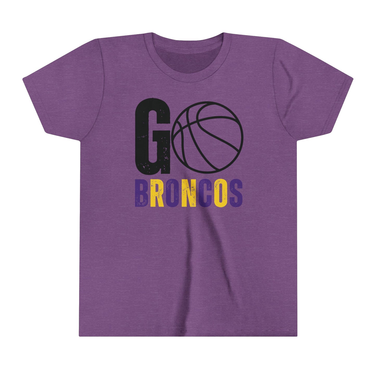 Basketball GO Broncos Youth Shirt