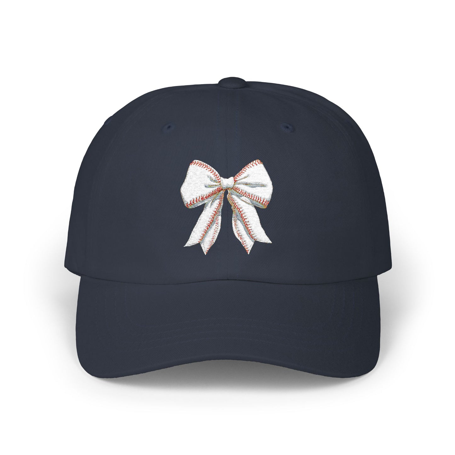 Baseball Bow Embroidered Kansas City Baseball Hat