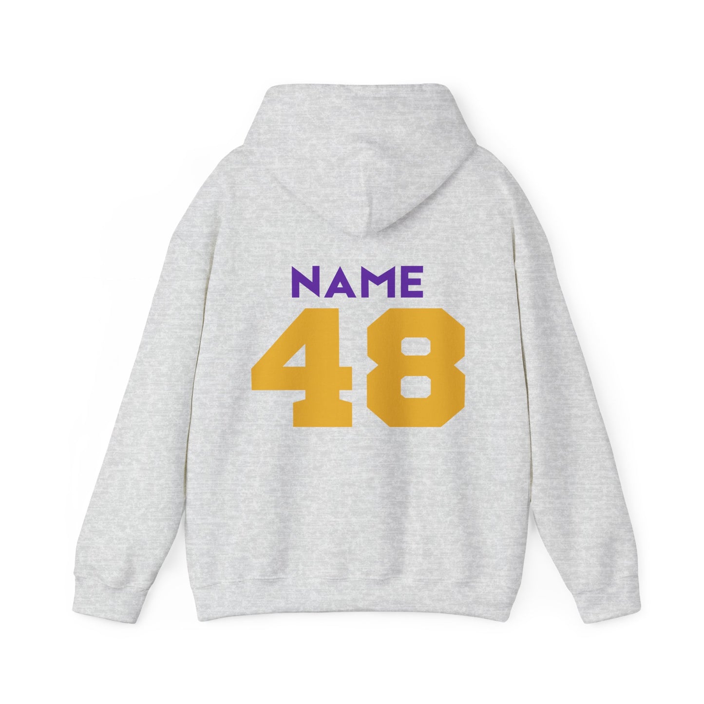 Adult Unisex Broncos Hoodie with Custom Name and Number
