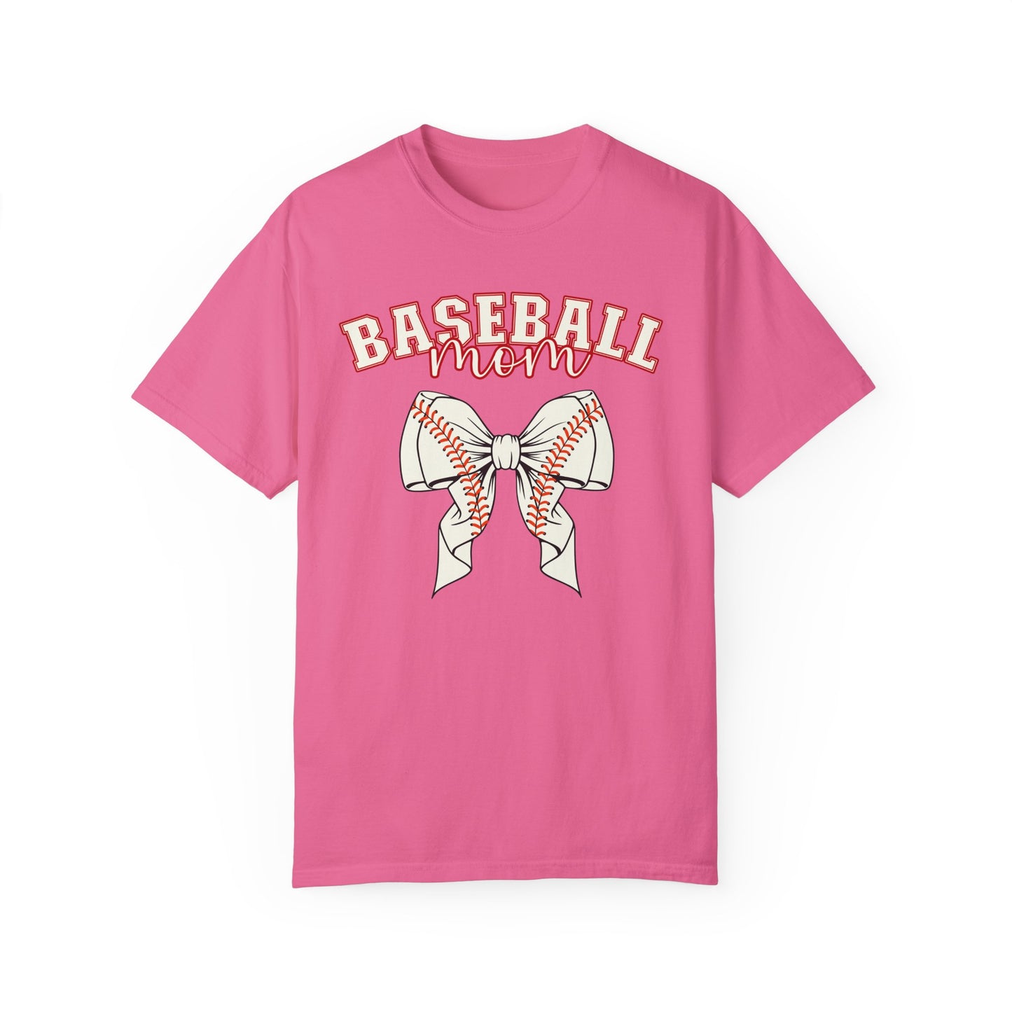 Baseball Mom Bow T-Shirt