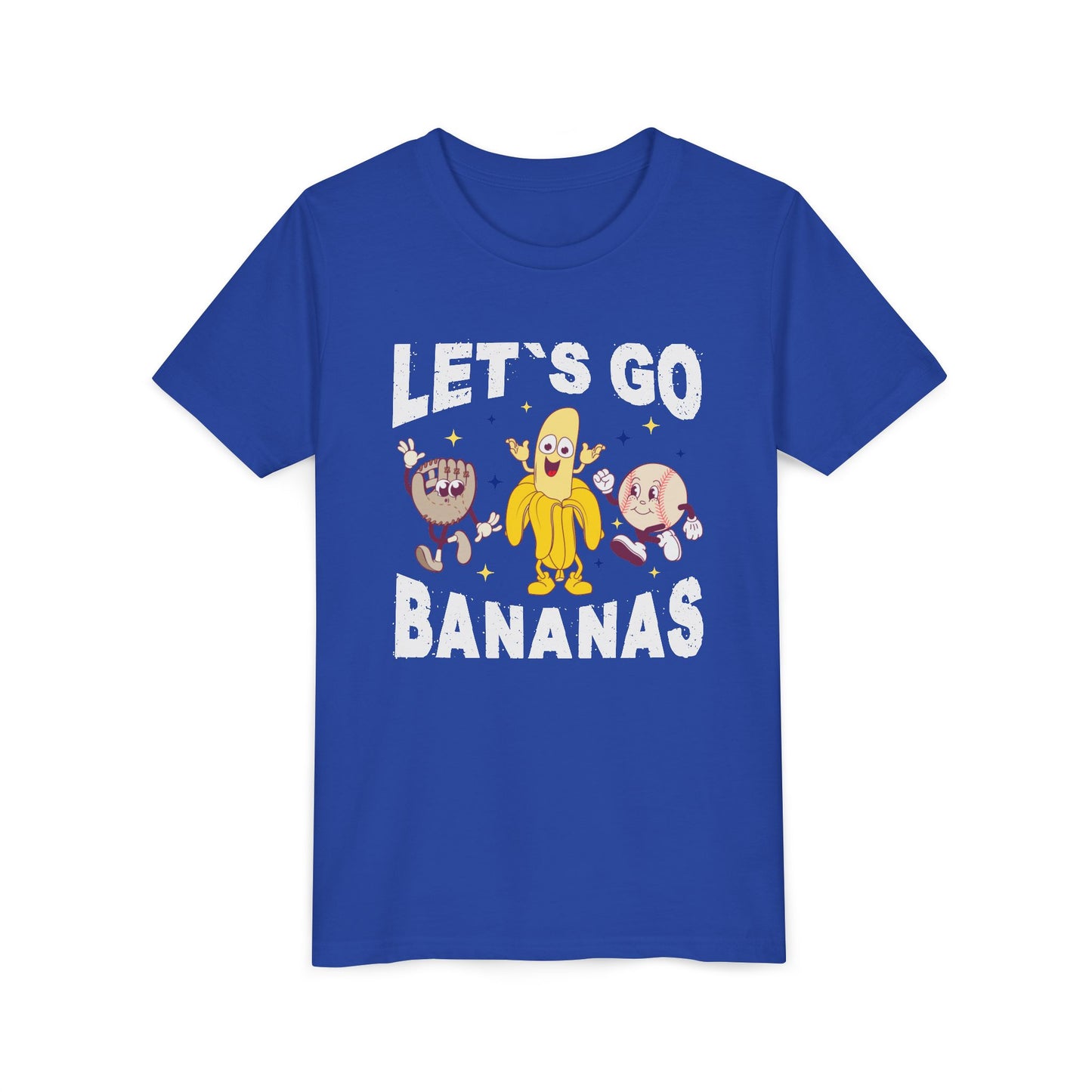 Kids Youth Let's Go Bananas Kansas City Baseball T-shirt