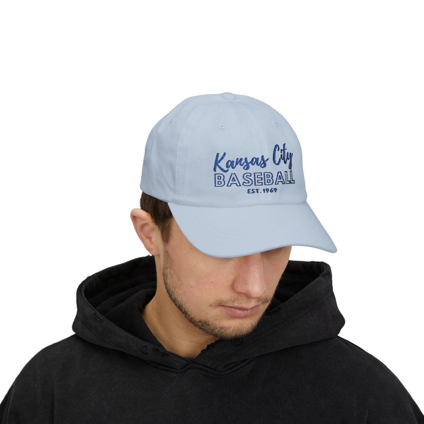 1969 Embroidered Kansas City Crown Baseball Hat