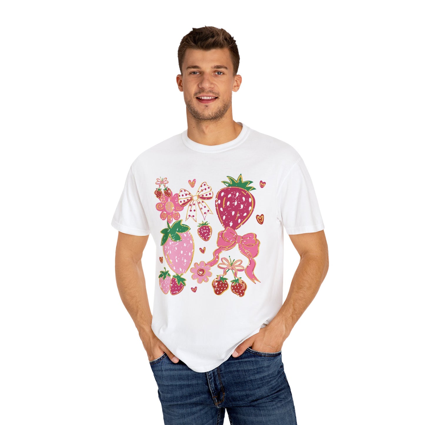 Strawberry Design Colors Shirt