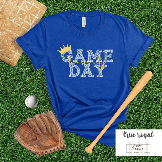 Game Day Kansas City Baseball Tee