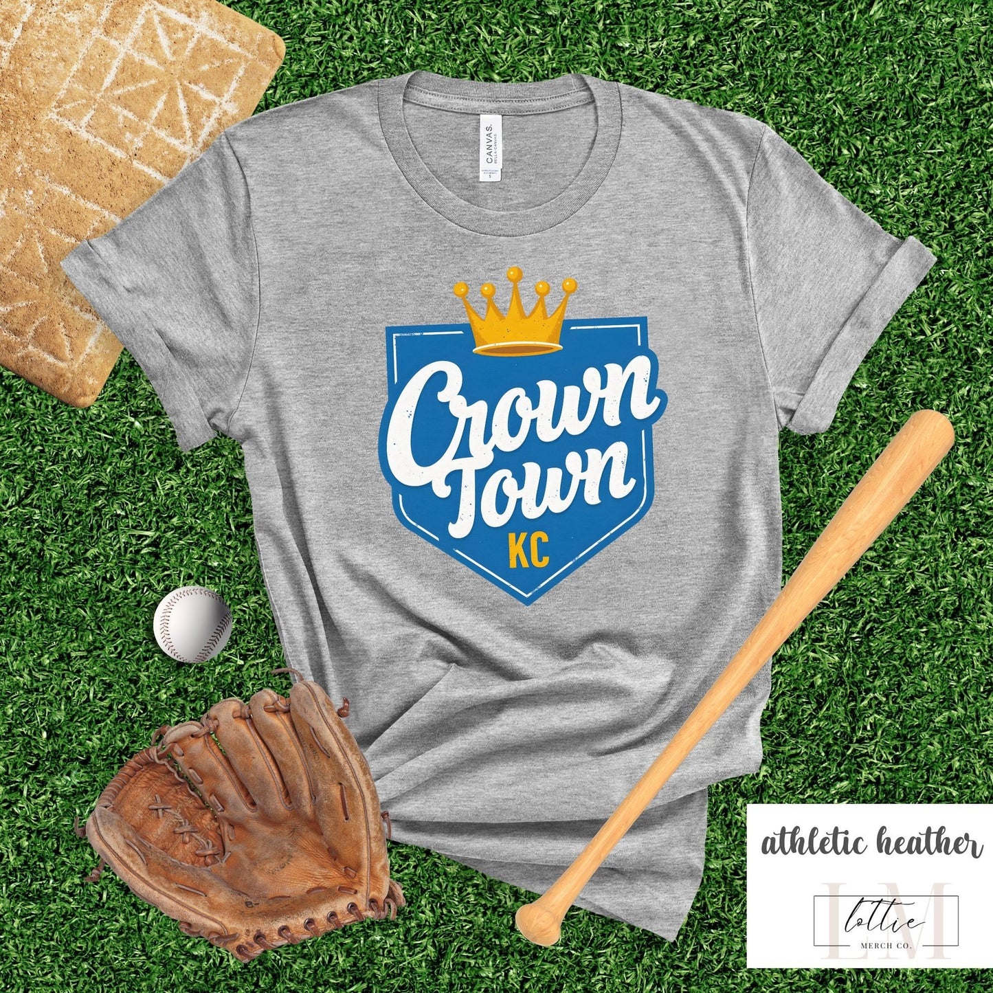Kansas City Crown Town Baseball T-Shirt