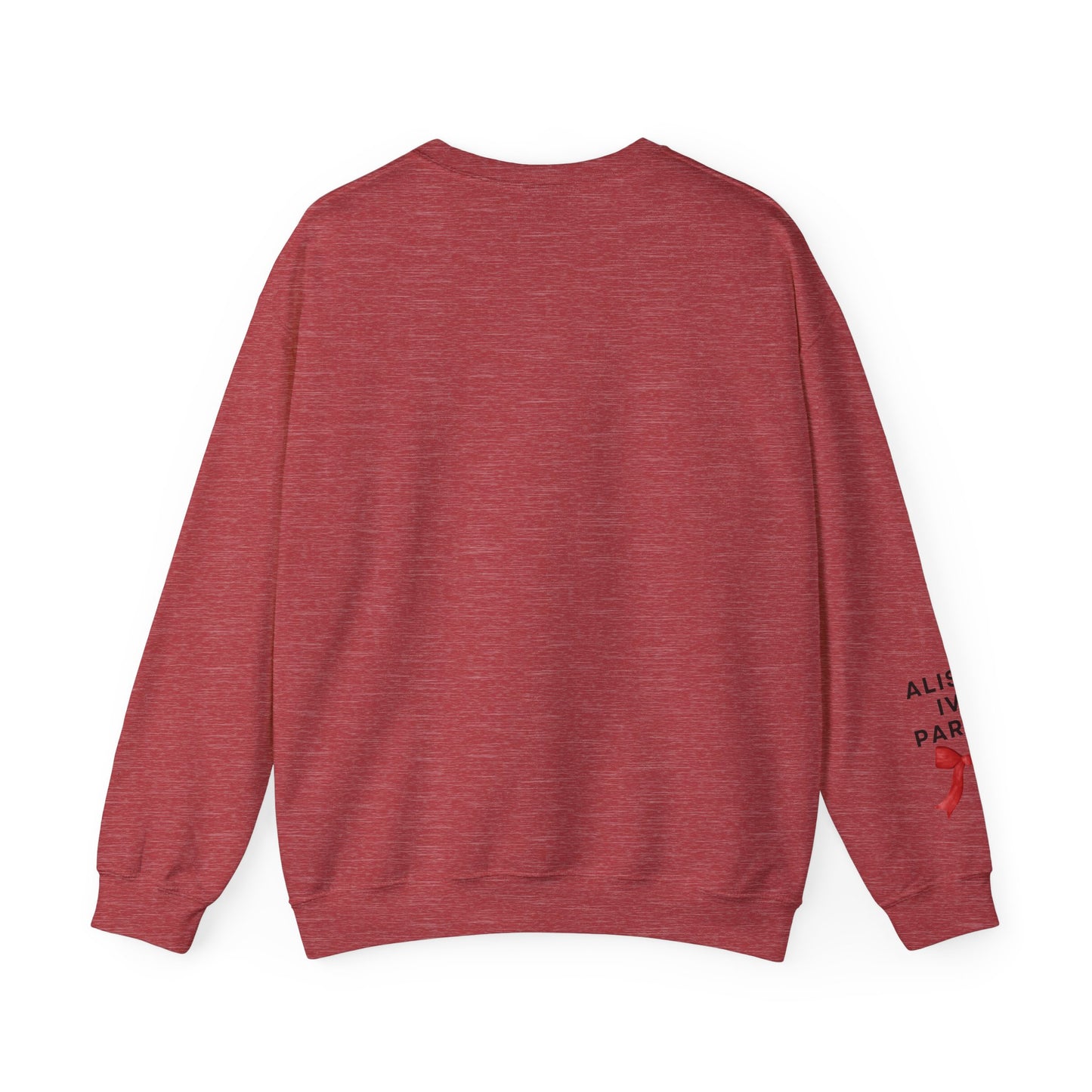 Personalized Checkered Coquette Mama Sweatshirt