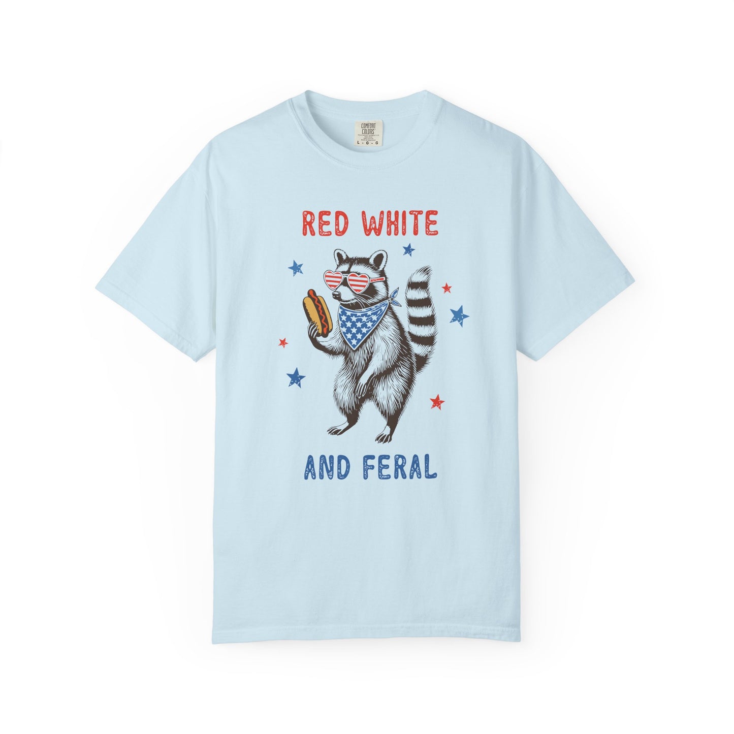 Red White And Feral T-Shirt