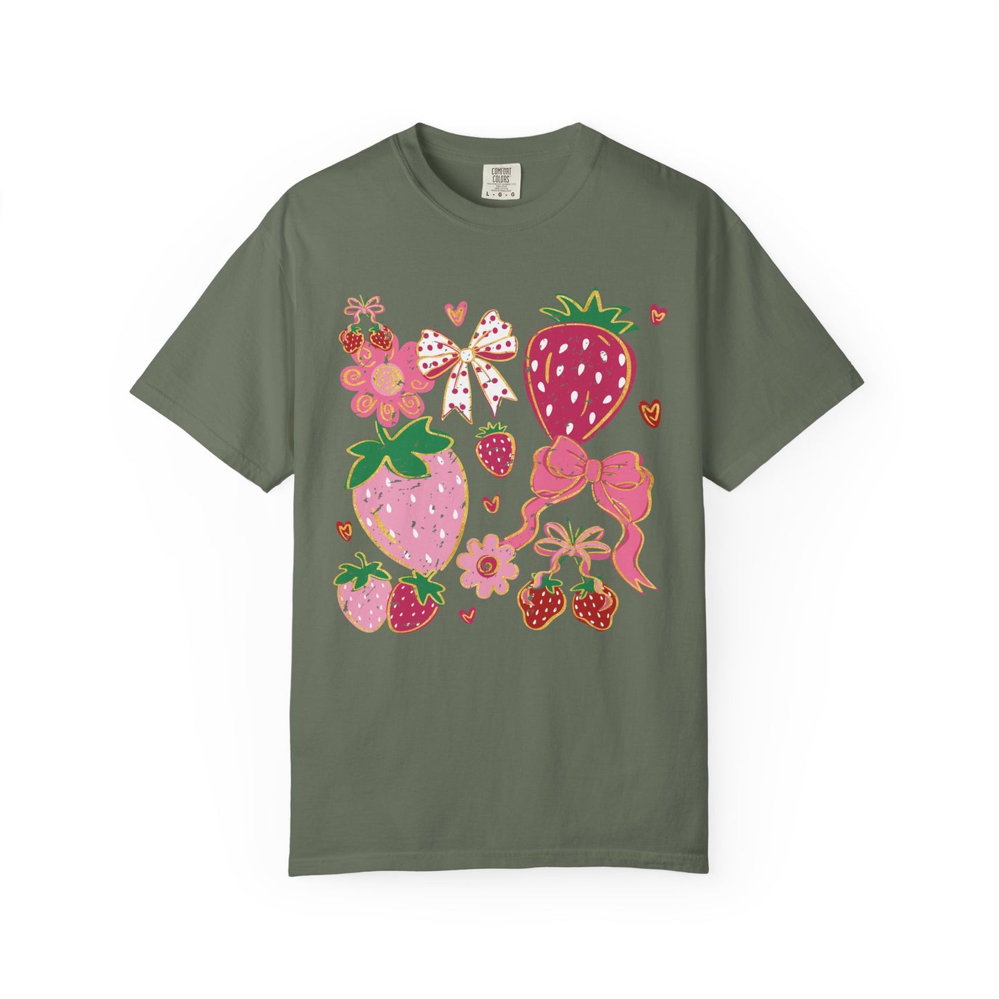 Strawberry Design Colors Shirt