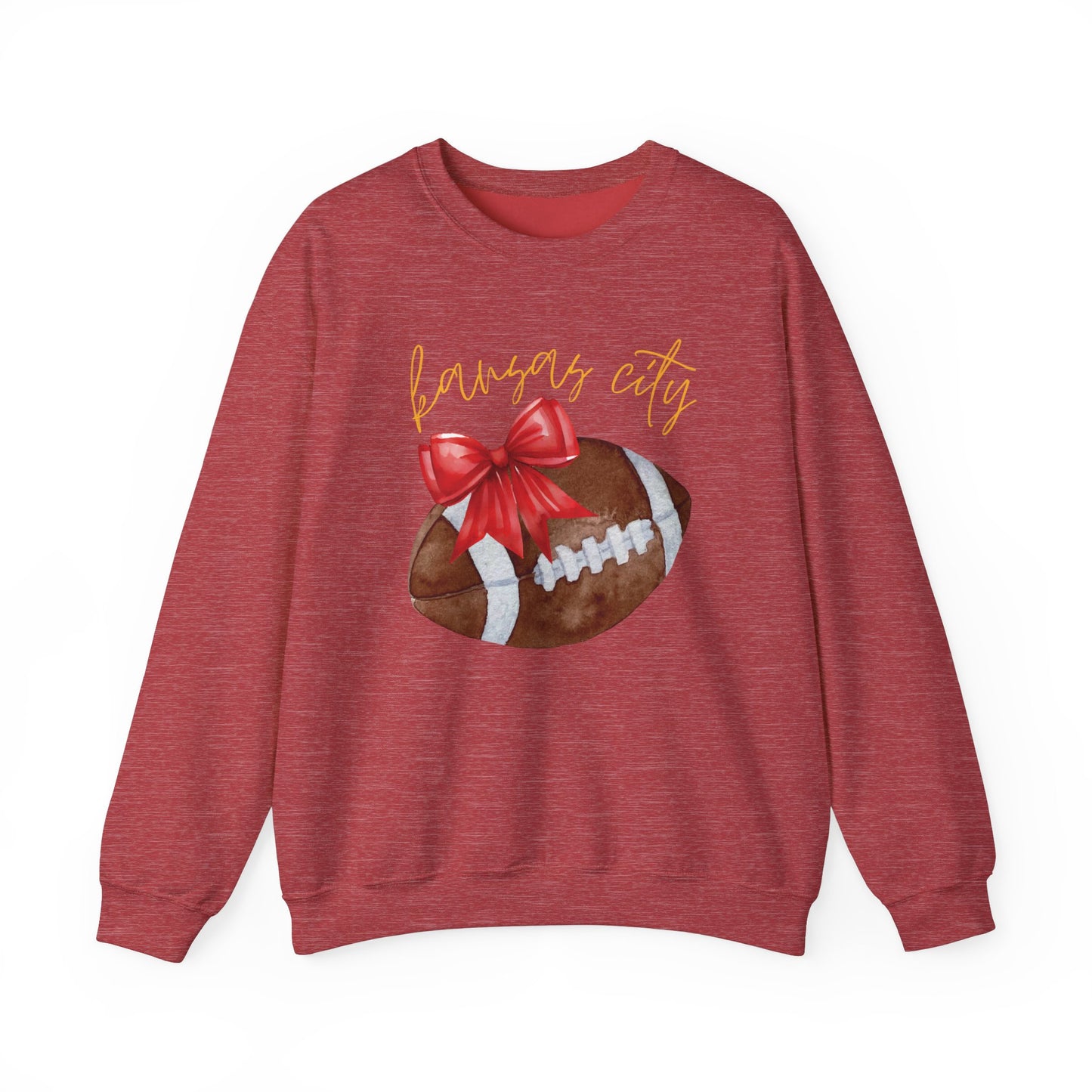 Kansas City Bow Football Sweatshirt