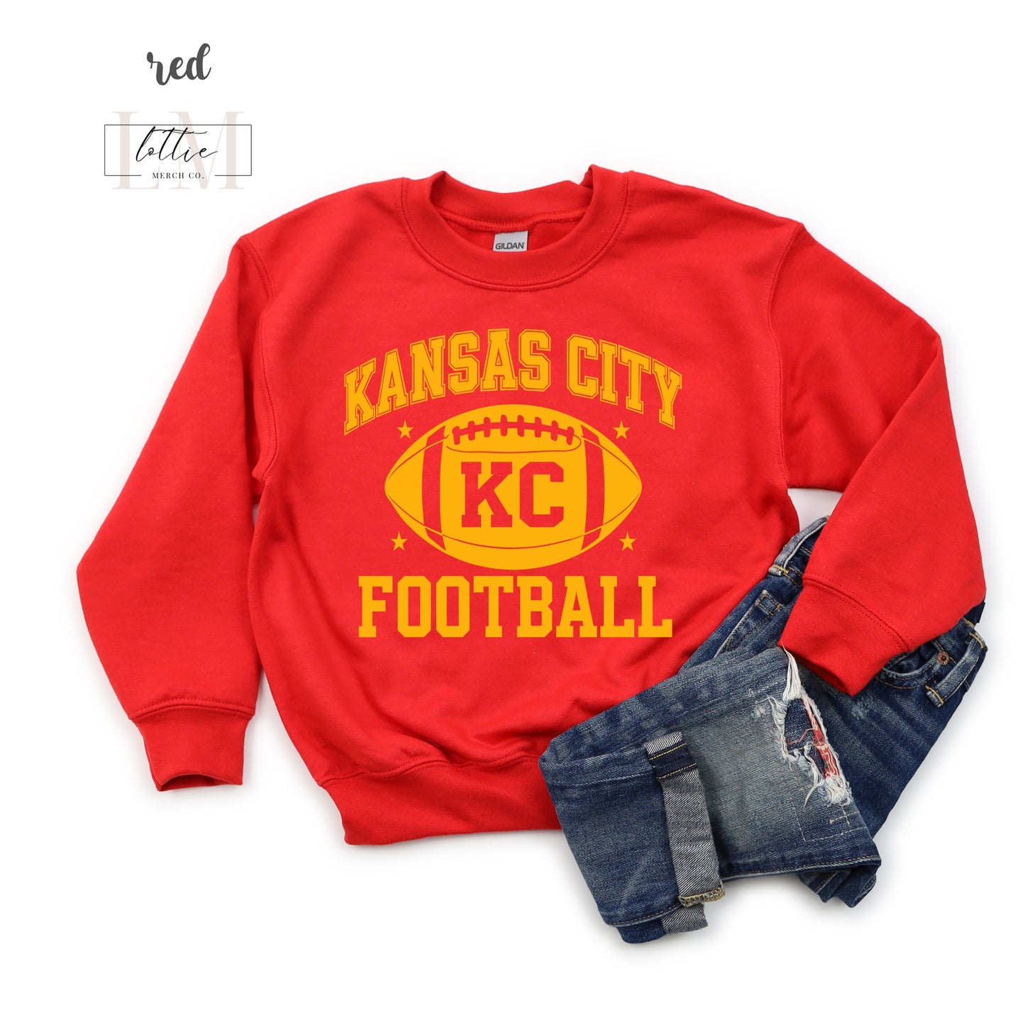 Kansas City Football Shirt or Sweatshirt