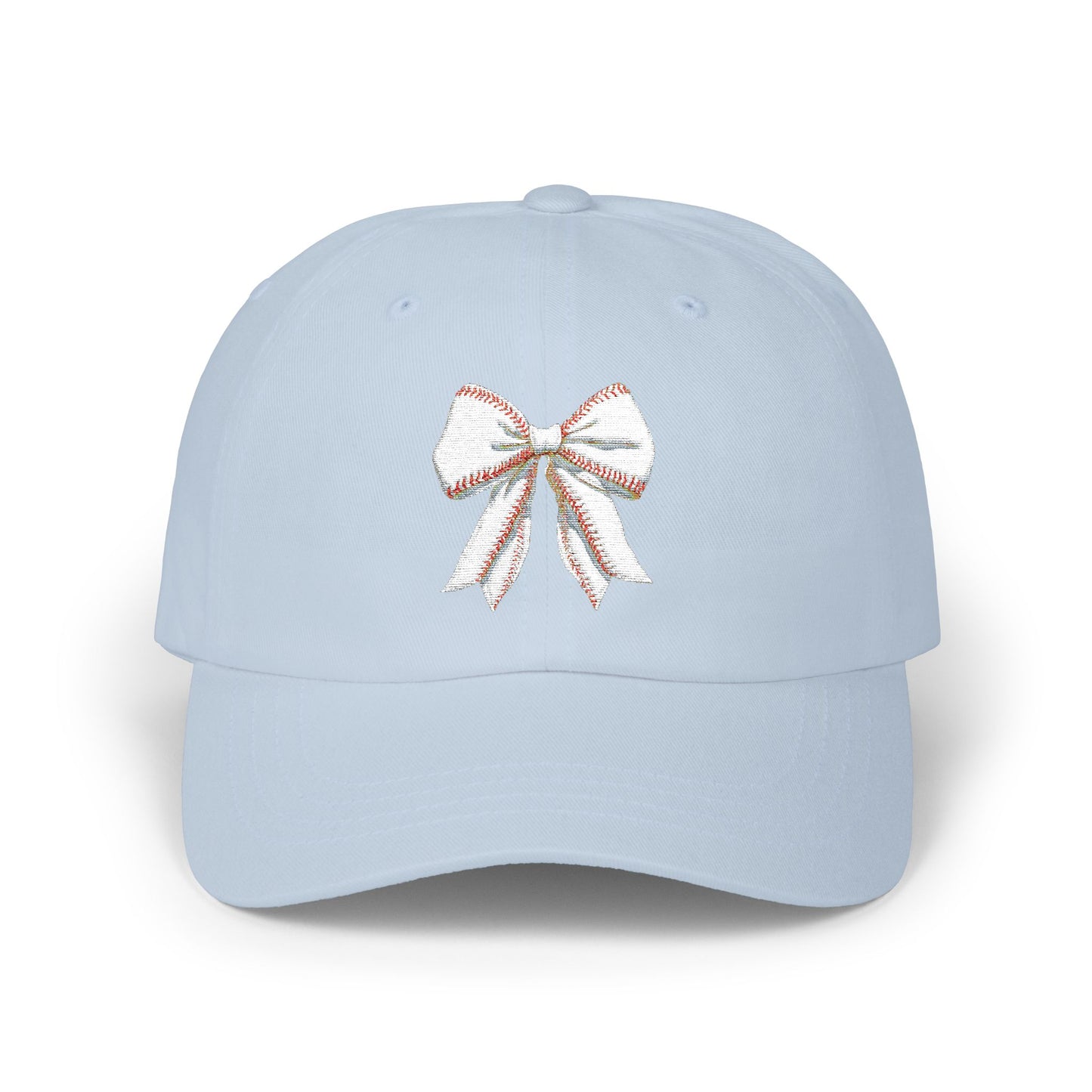 Baseball Bow Embroidered Kansas City Baseball Hat