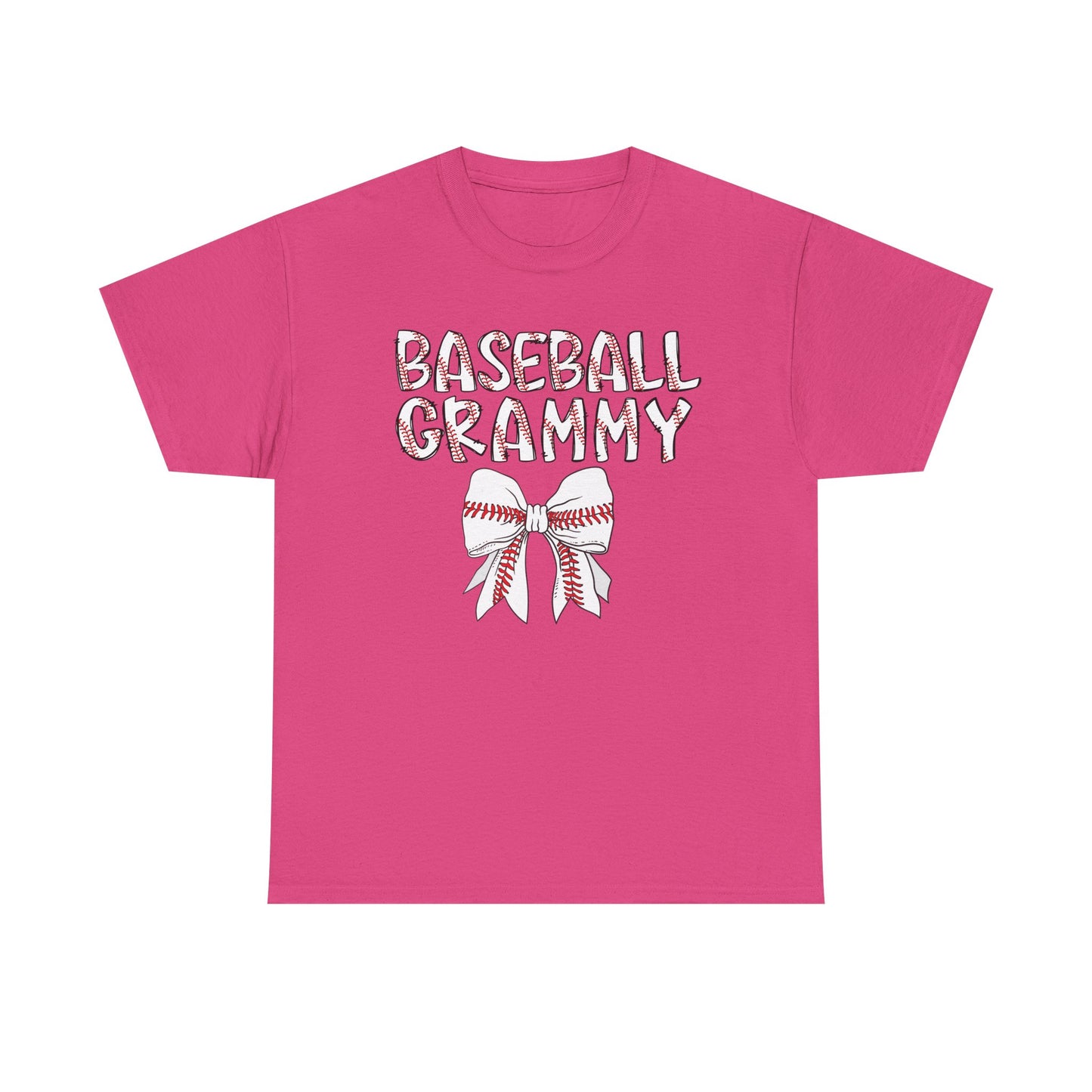 Baseball Grammy Coquette Bow T-Shirt