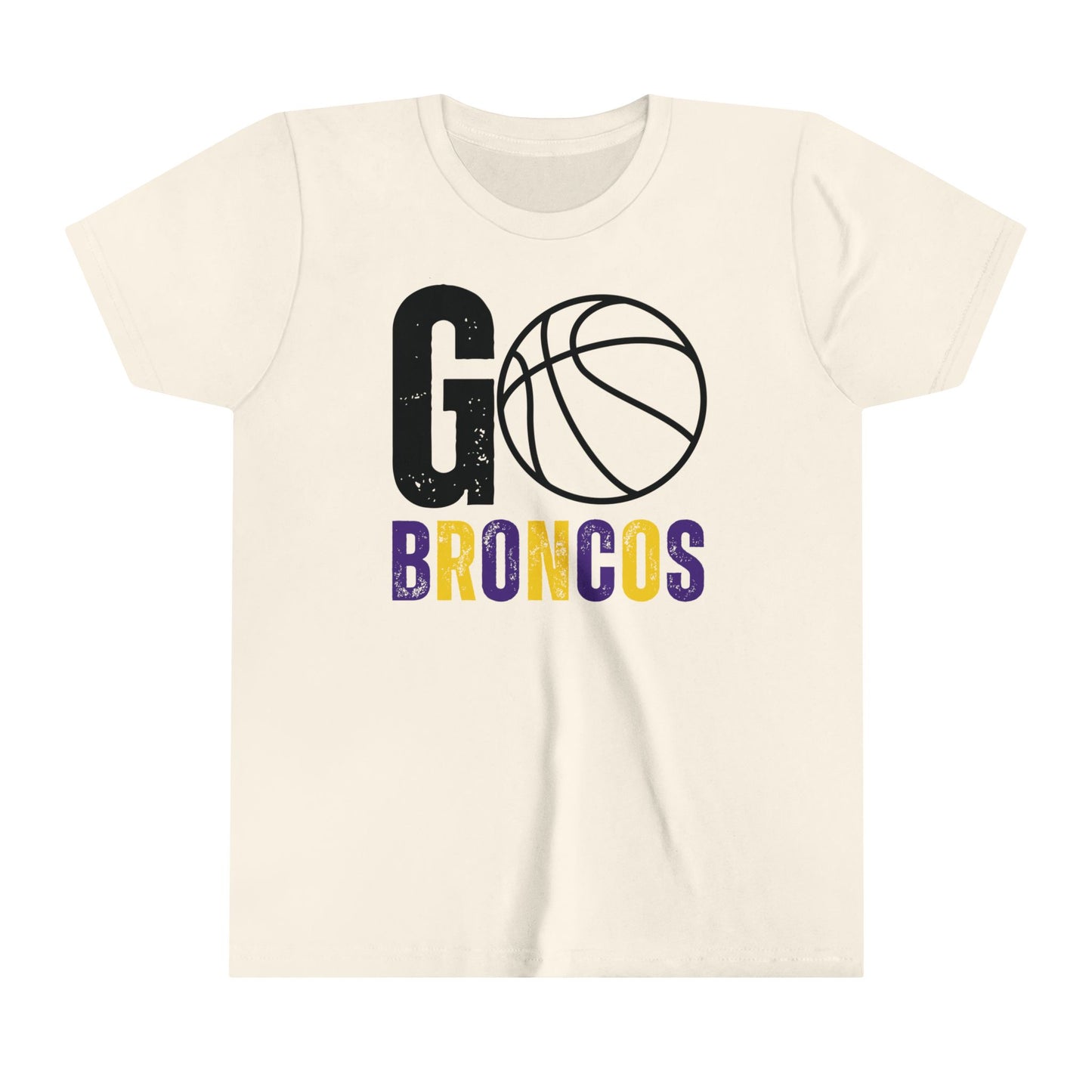 Basketball GO Broncos Youth Shirt