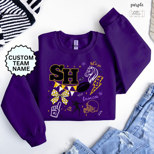 Sprint Hill Doodle Adult Sweatshirt