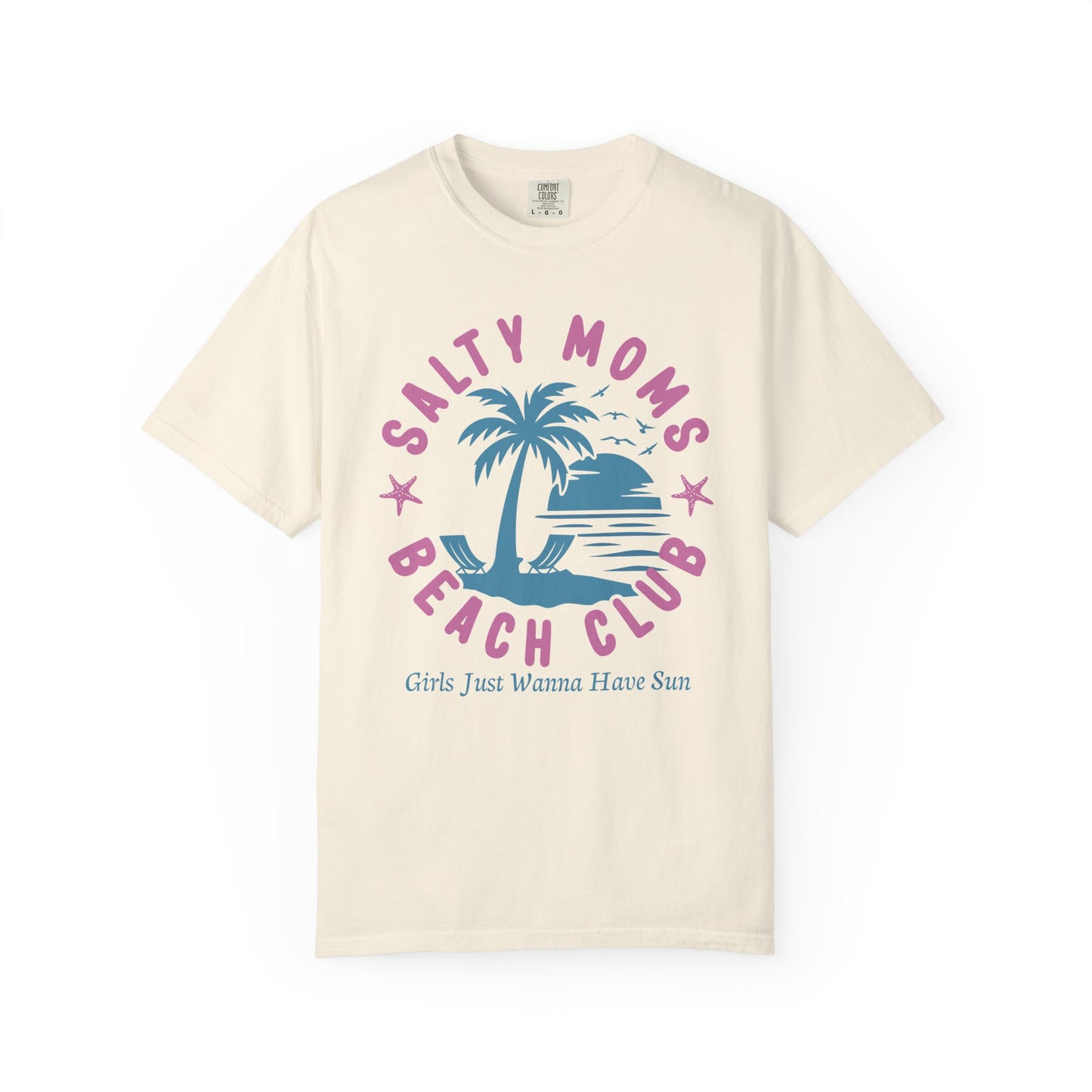 Salty Mom Beach Club Comfort Colors Shirt