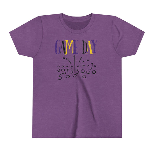 Football Game Day Plays Youth Shirt