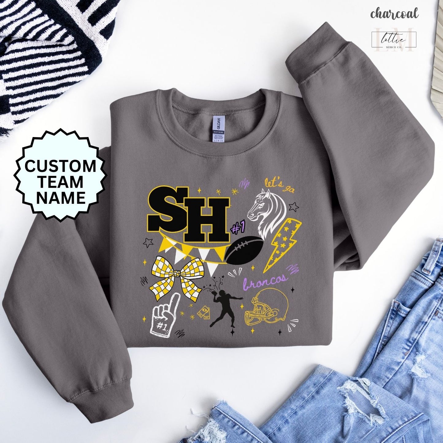 Sprint Hill Doodle Adult Sweatshirt