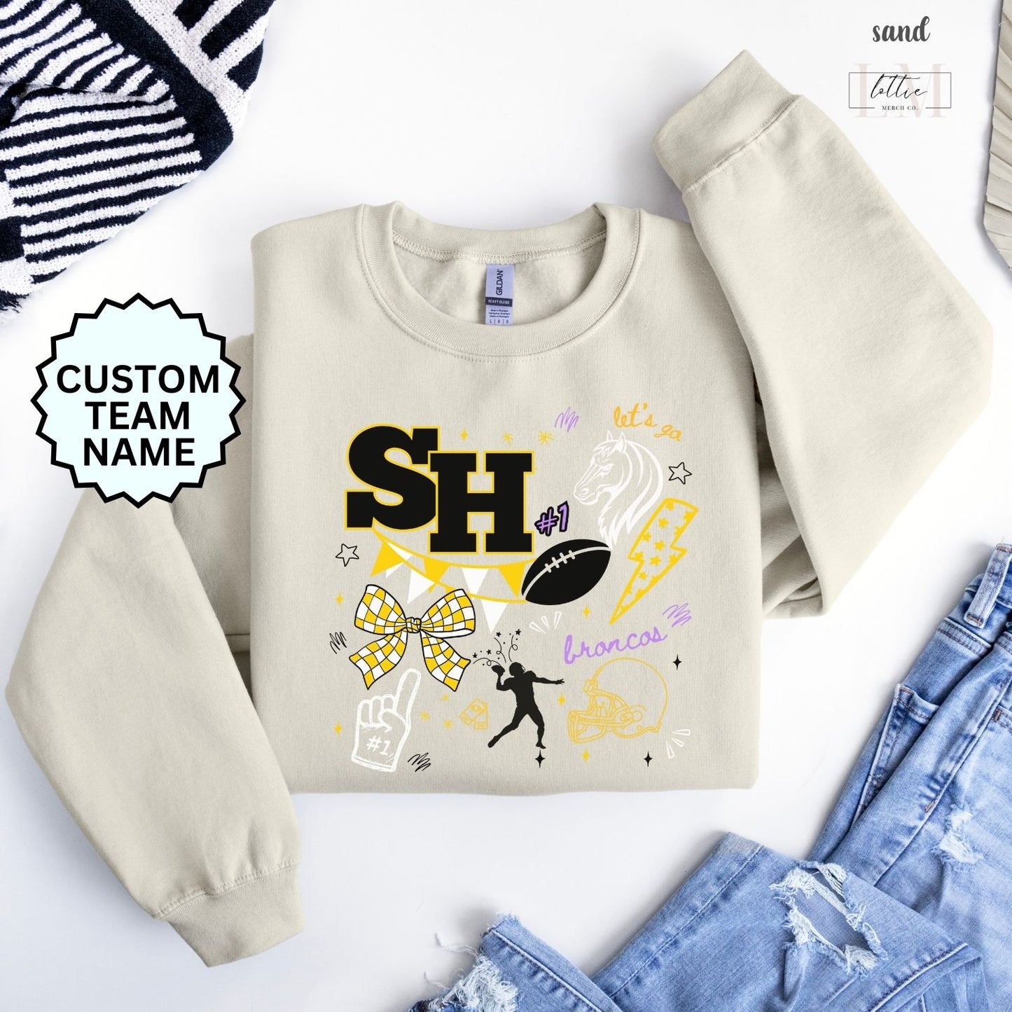 Sprint Hill Doodle Adult Sweatshirt