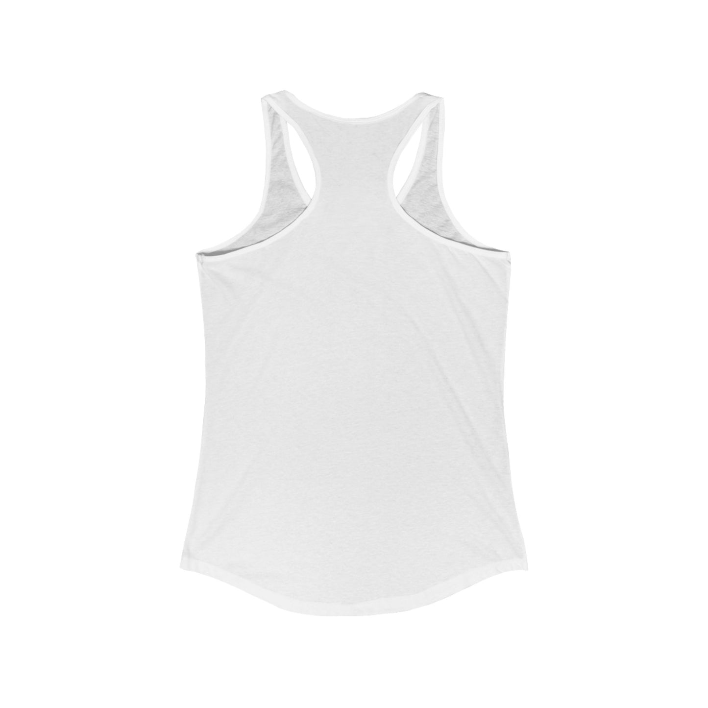 Red White And Feral Racerback Tank Top