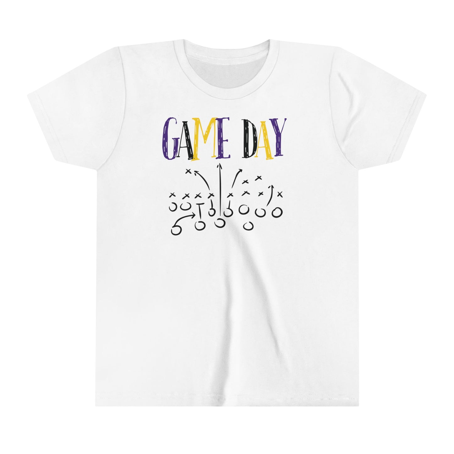 Football Game Day Plays Youth Shirt