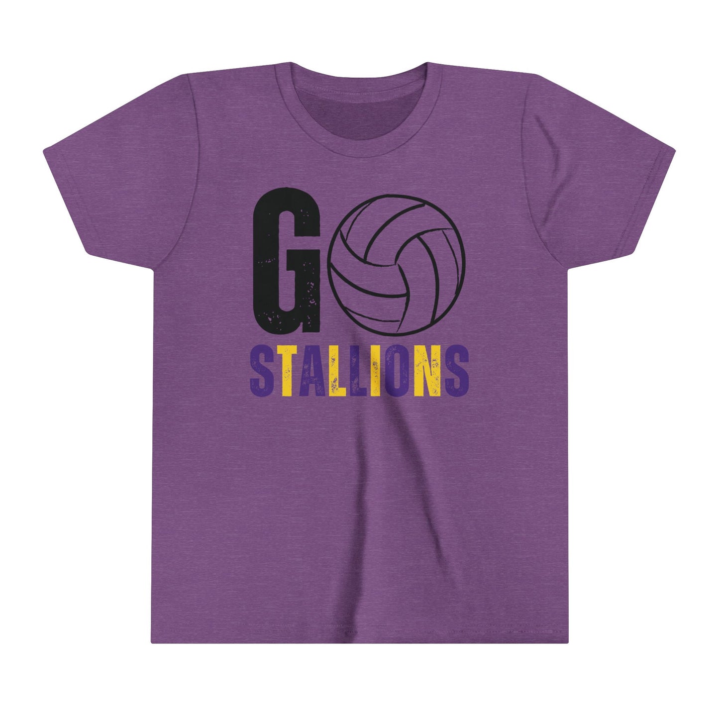 Volleyball Go Stallions Youth Shirt