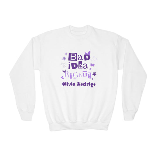 Bad Idea Right Concert Youth Sweatshirt