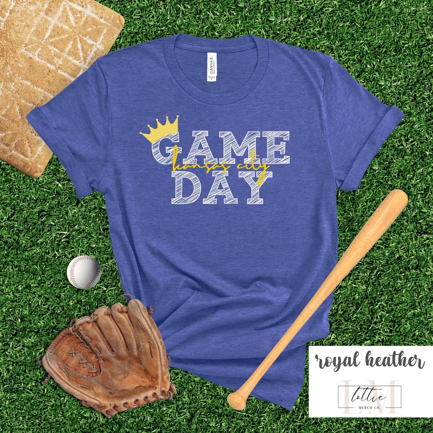 Game Day Kansas City Baseball Tee