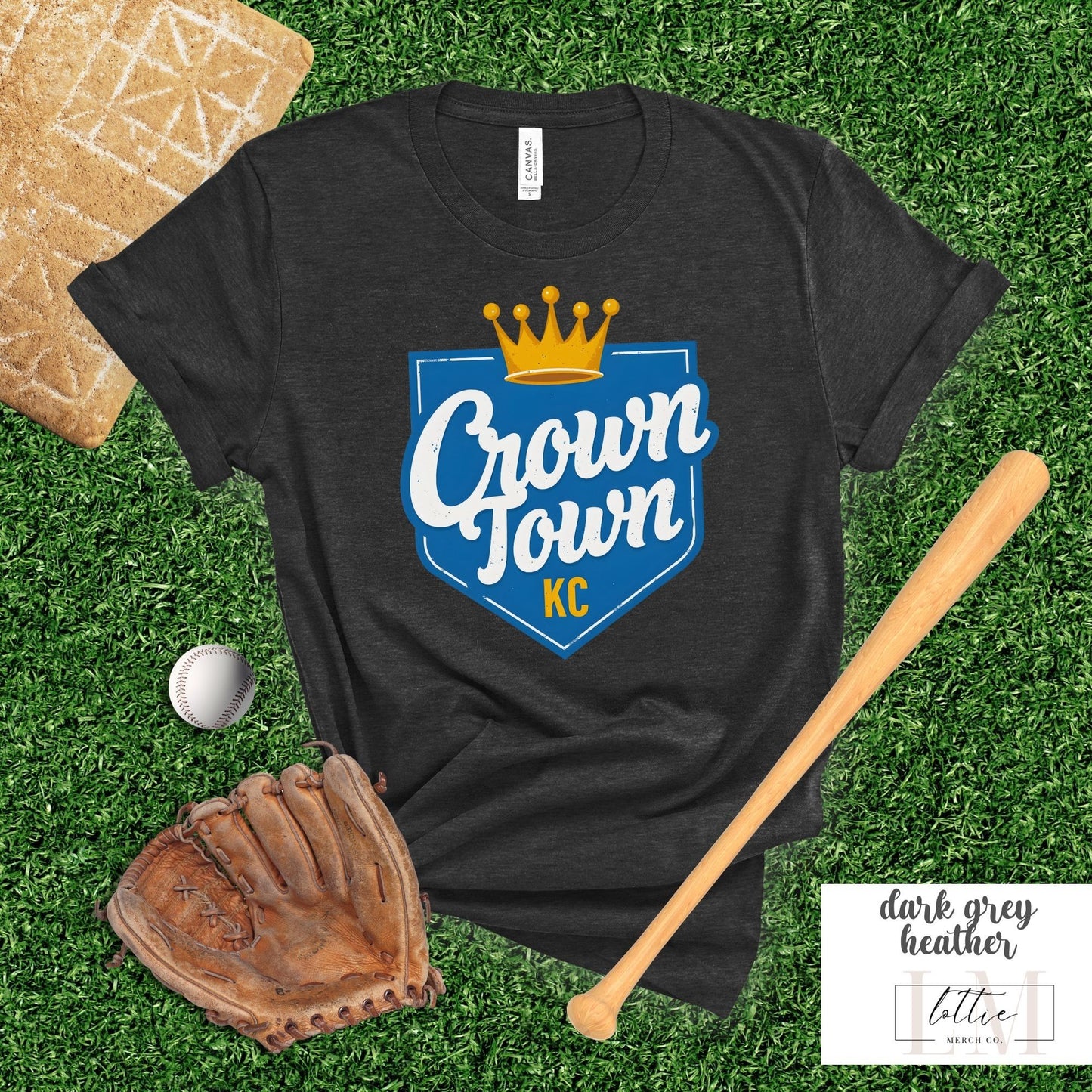 Kansas City Crown Town Baseball T-Shirt