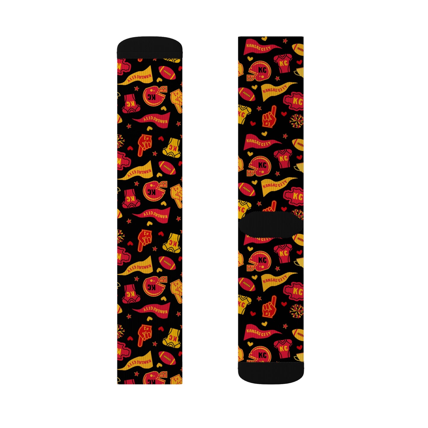 KC Football Sublimation Socks