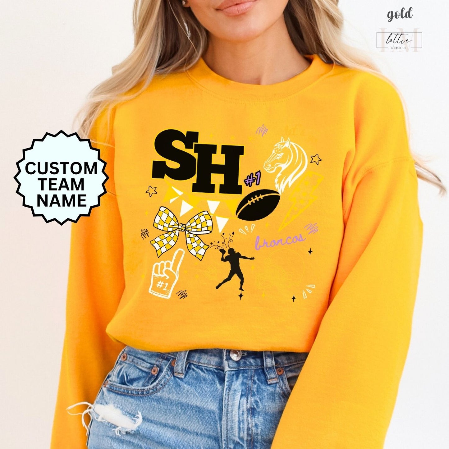 Sprint Hill Doodle Adult Sweatshirt