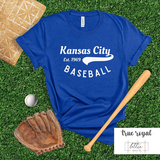 Kansas City Baseball Est. 1969 T-Shirt