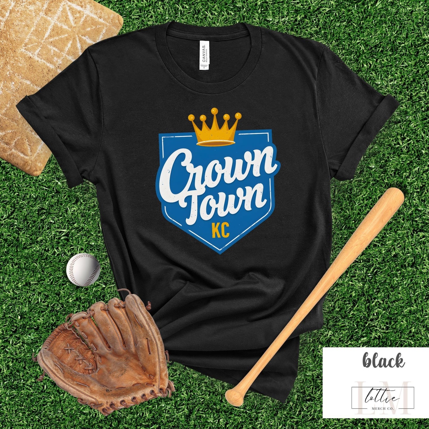 Kansas City Crown Town Baseball T-Shirt