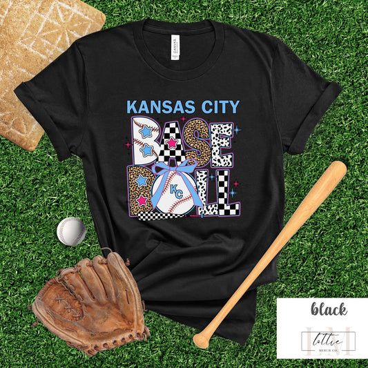 Kansas City Doodle Baseball T-Shirt