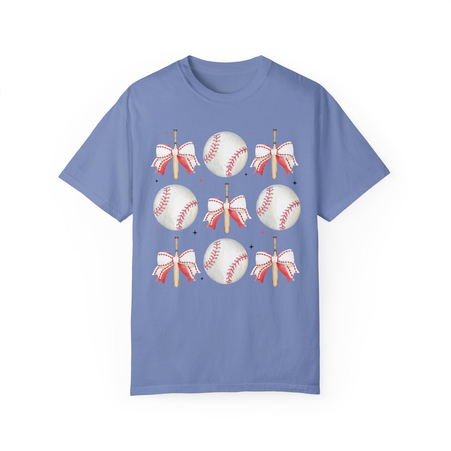 Coquette Baseball Grid T-Shirt